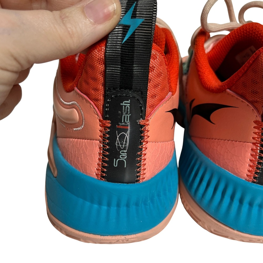 Li Ning Way of Wade Son of Flash Desert Pink Teal Basketball Sneakers US 7 Rare - Picture 13 of 15